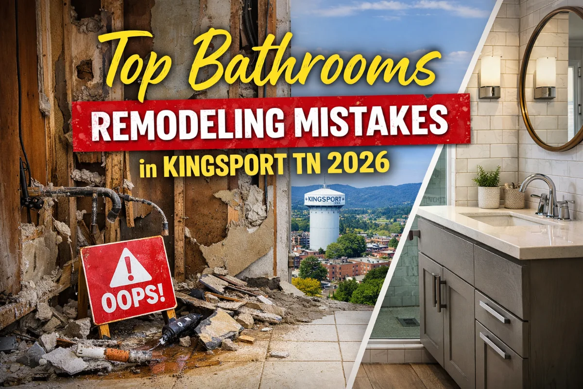 Bathroom Remodeling Mistakes Kingsport TN